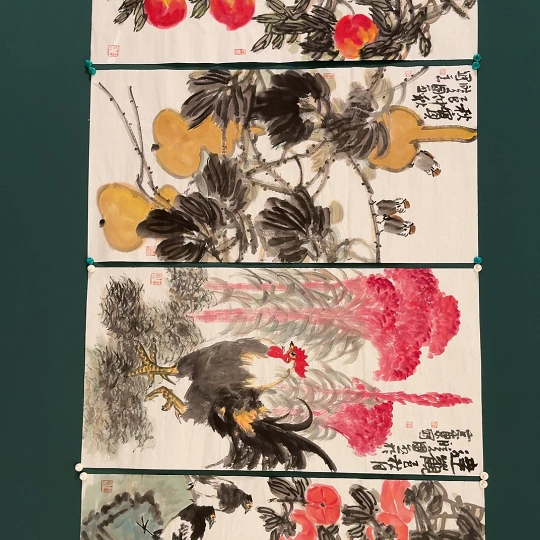 书法单国玉的国画作品