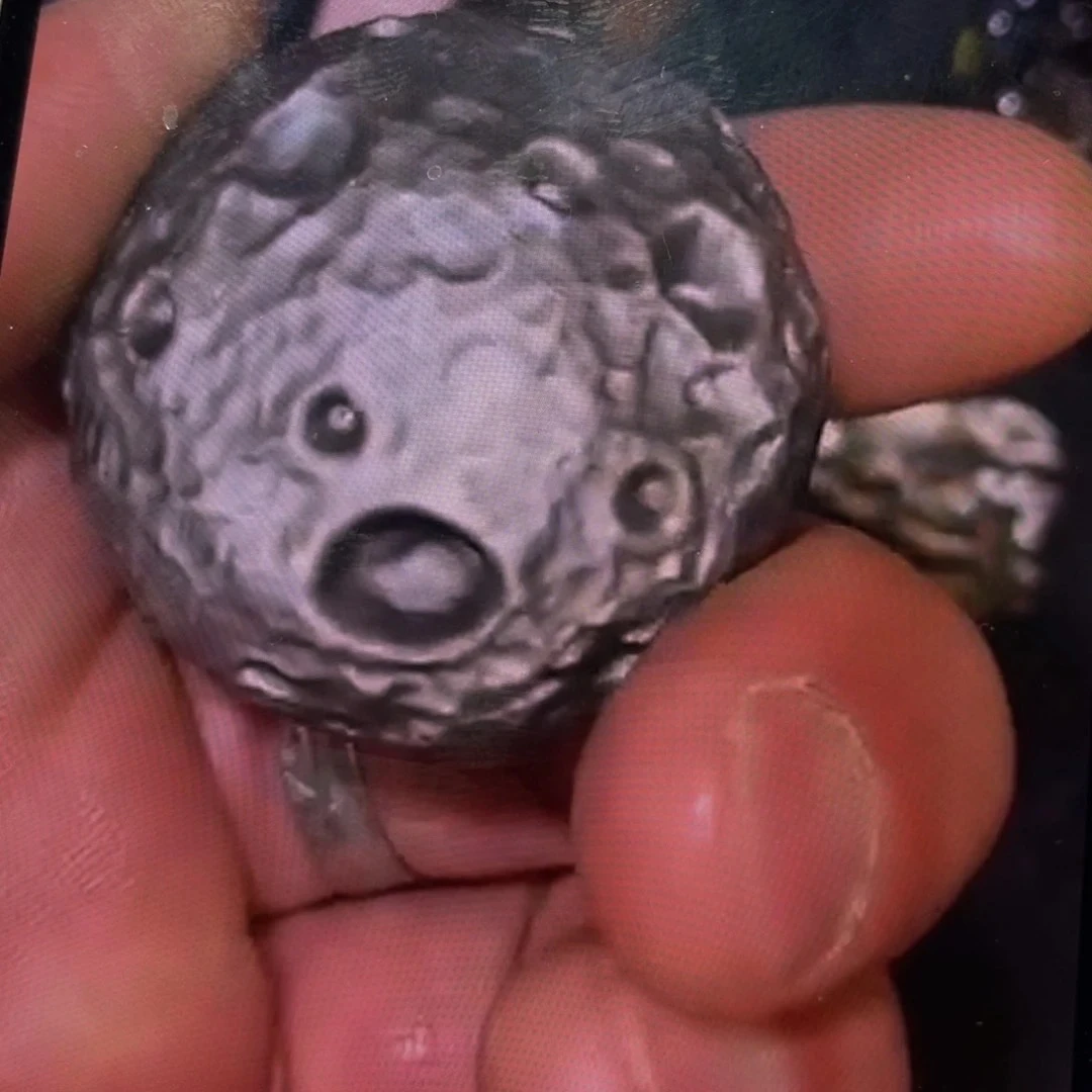 黑曜石银曜石球摆件手把件