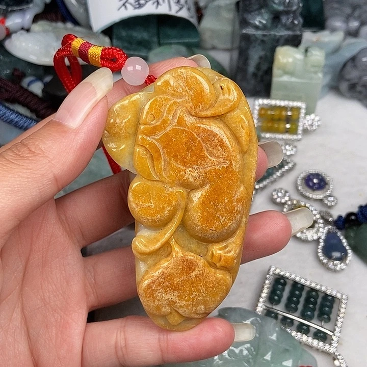 颈饰未镶嵌翡翠翡翠