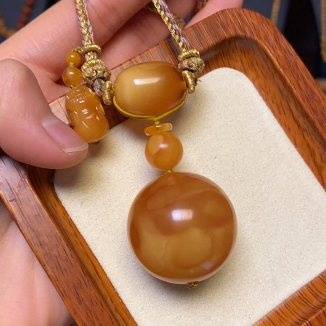 【闪购商品】蜜蜡手链未镶嵌手串