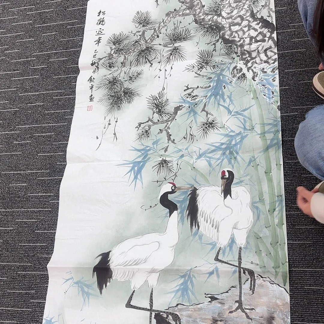 国画国画纯手绘作品