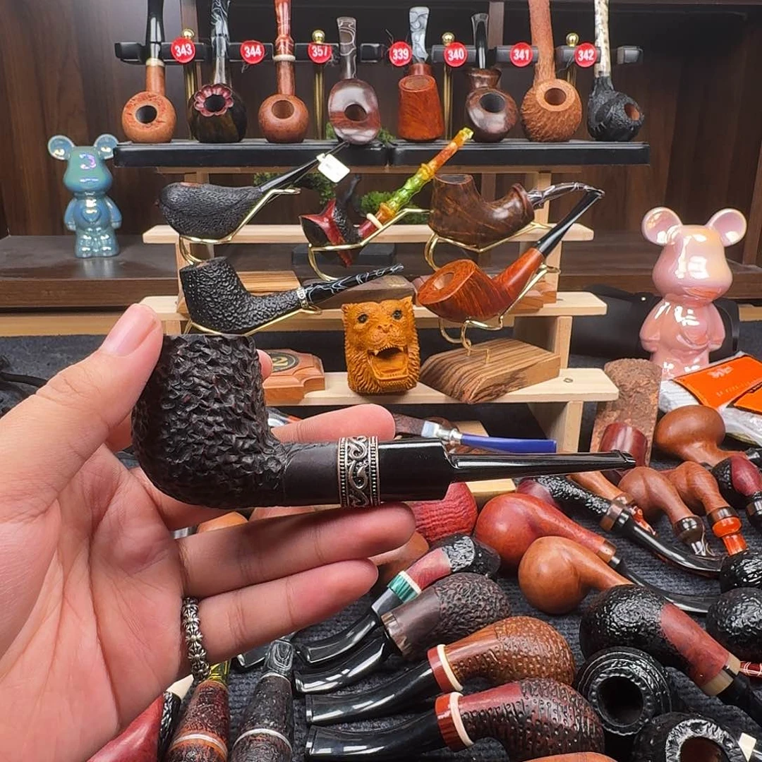 意大利进口石楠木复古圈直斗新手必备