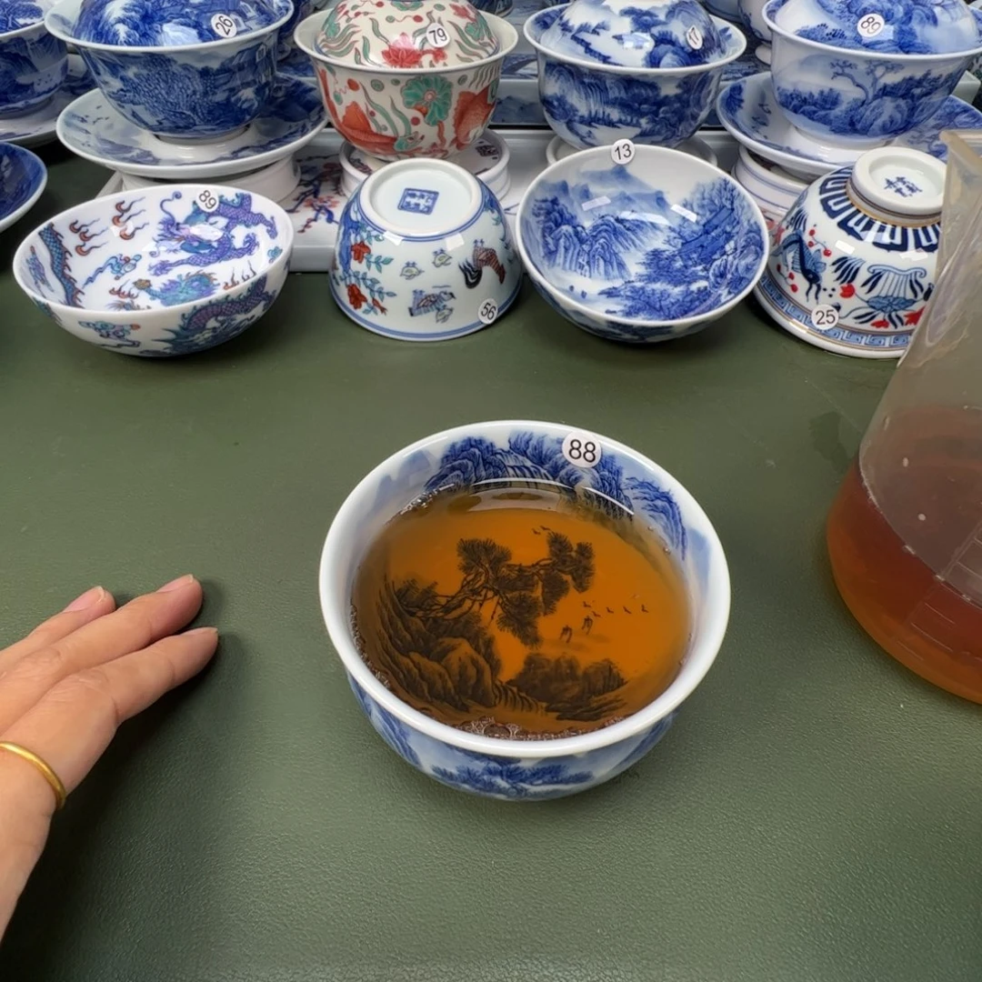 陶瓷景德镇纯手工纯手绘茶具木木88