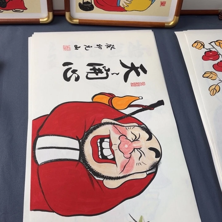 国画禅意画纯手工作品