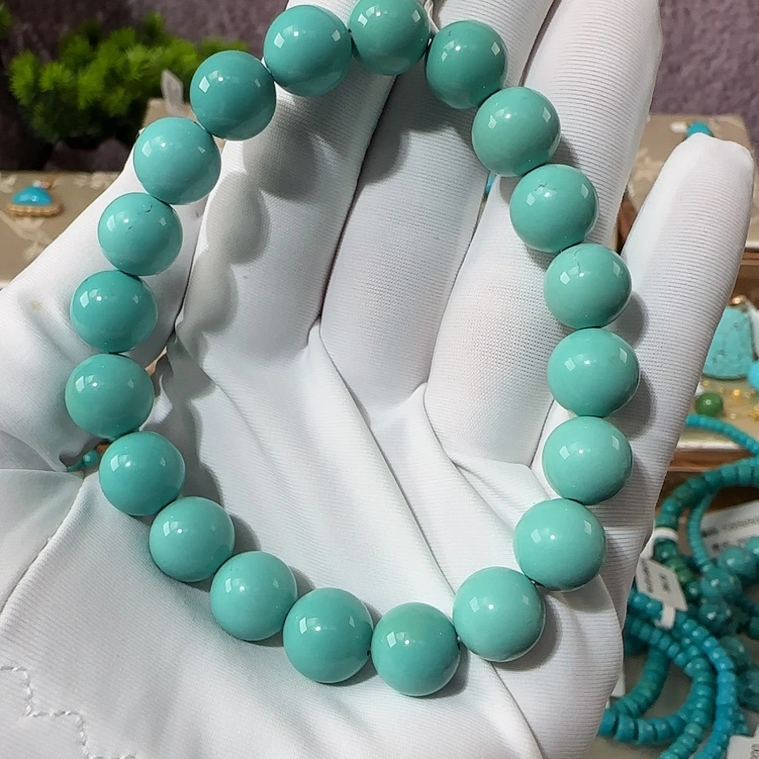 绿松石未镶嵌9mm➕手串