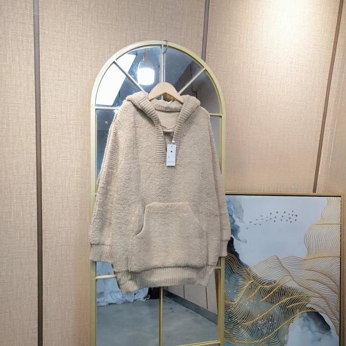 AE887孕妇咖色毛衣100-150