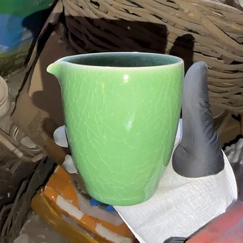 瓷片国营厂库存公道杯