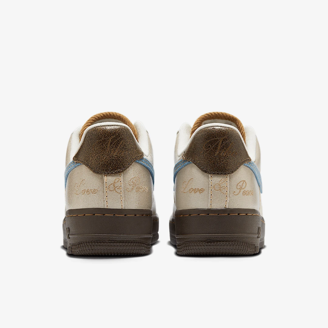Nike/耐克正品Air Force 1女士厚底经典耐磨板鞋HQ3458-142