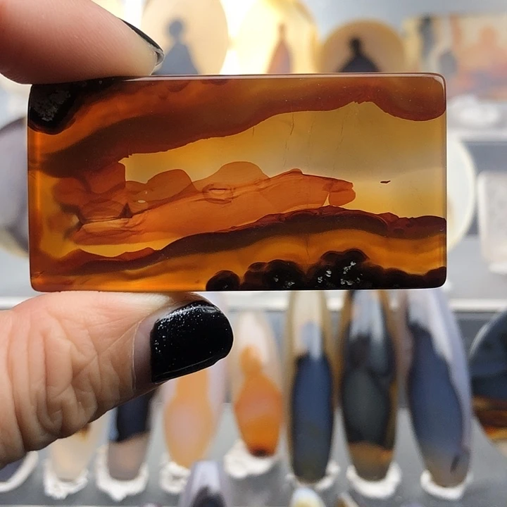 查罗石未镶嵌珠宝半成品17微瑕