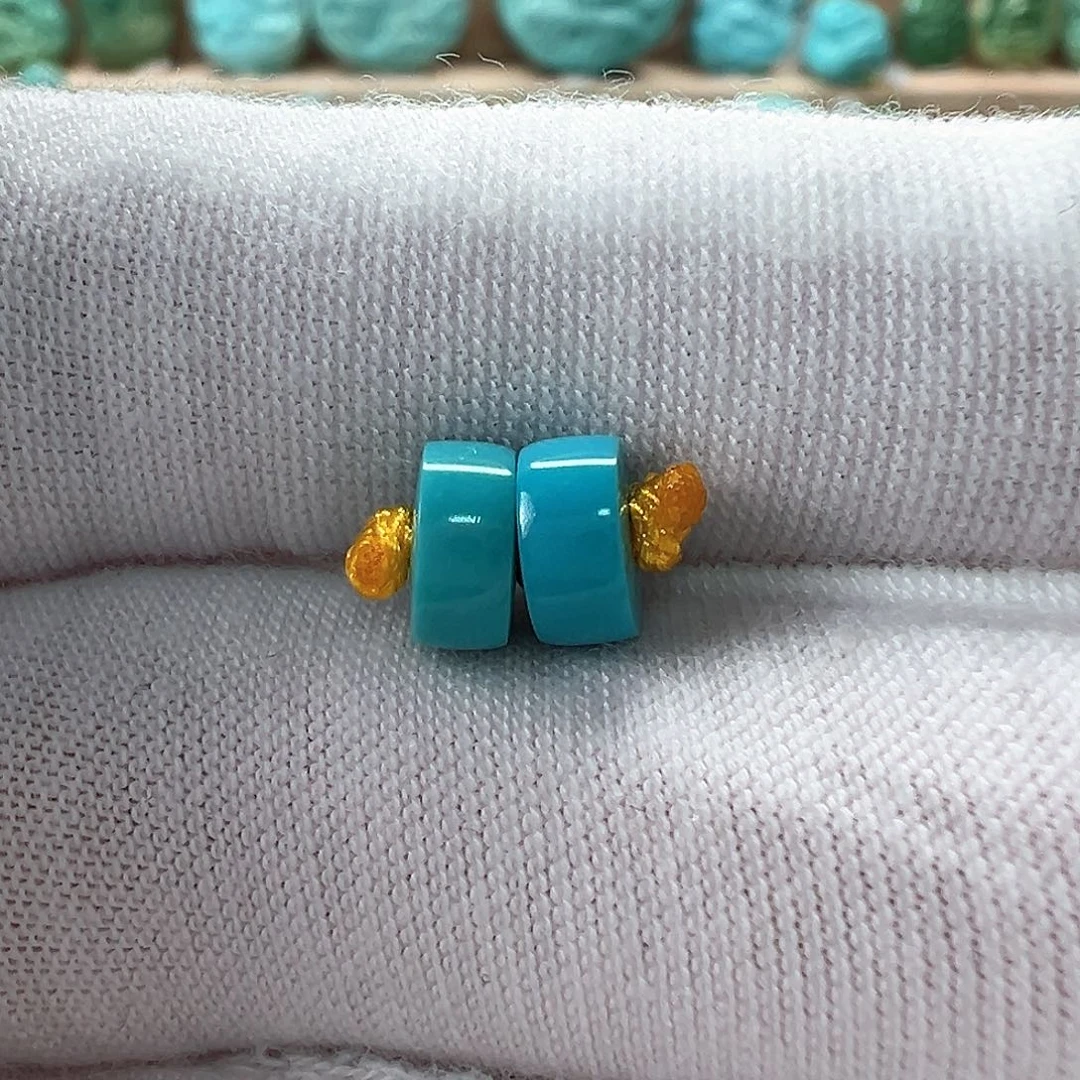 未镶嵌绿松石隔片6.5x3.1mm