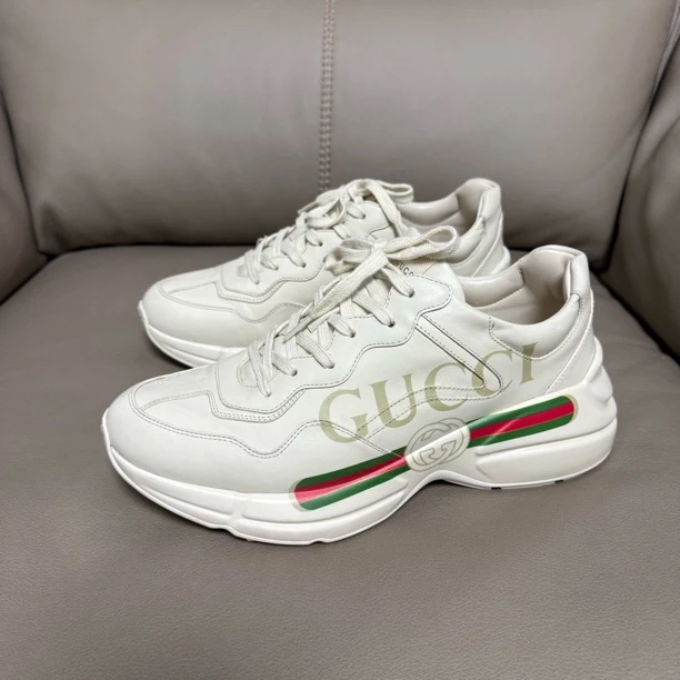 95新 GUCCI/古驰 42.5码/95新/gucci古驰/腰带款老爹鞋
