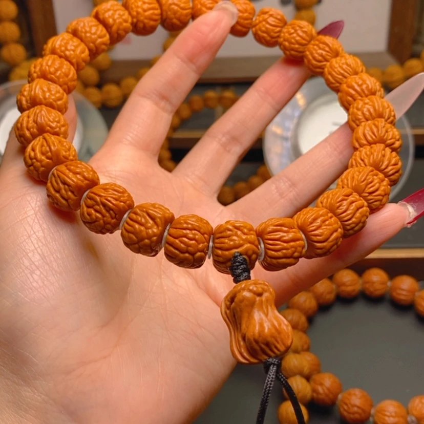 【闪购商品】桃核吊坠老****哥龙文桃核