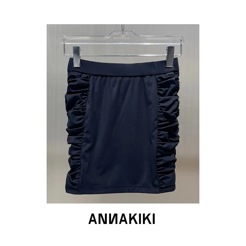 芦芦x ANNAKIKI 抽褶包身短半裙 3B21131078A