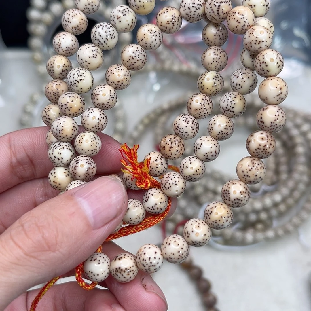 嘴***）星月菩提手串8圆单圈