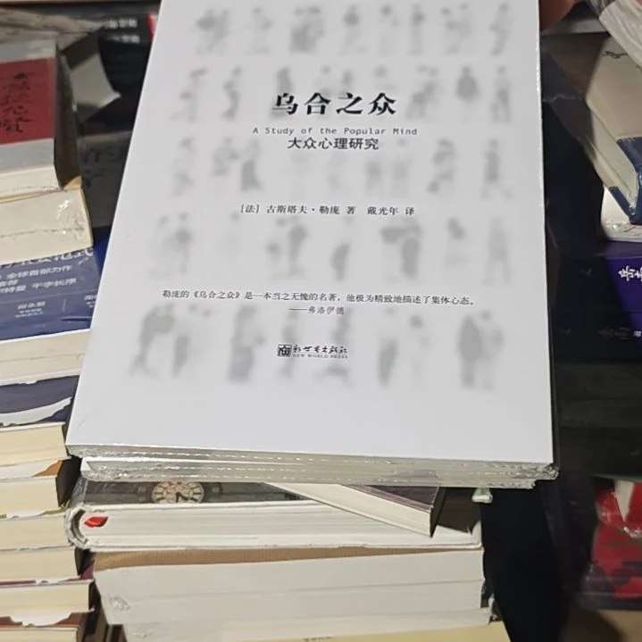 乌合之众平装库存书库存书