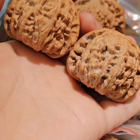 吊坠文玩核桃43白狮子