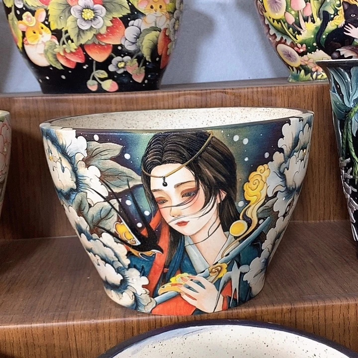 景德镇精品js美盆19/14