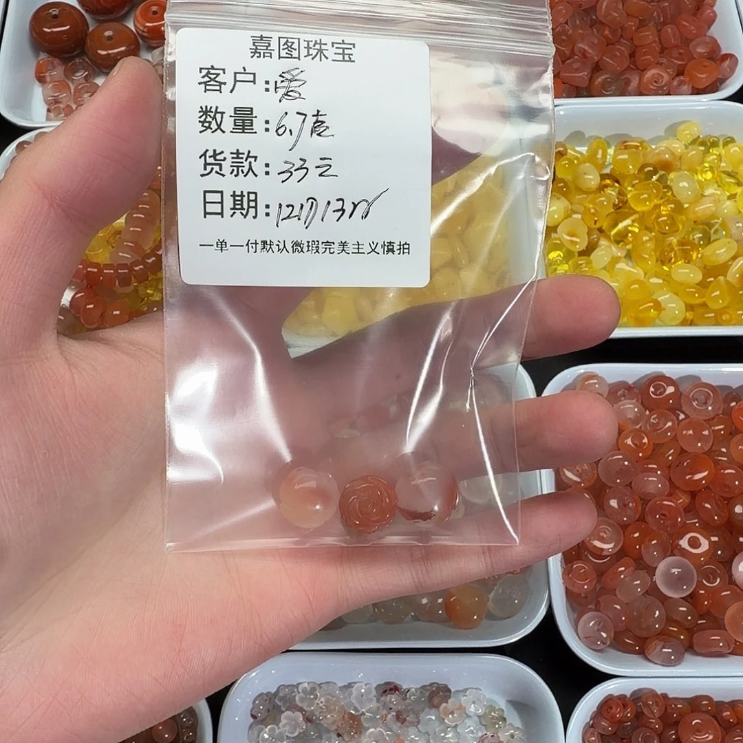 爱***️南红玛瑙未镶嵌配件