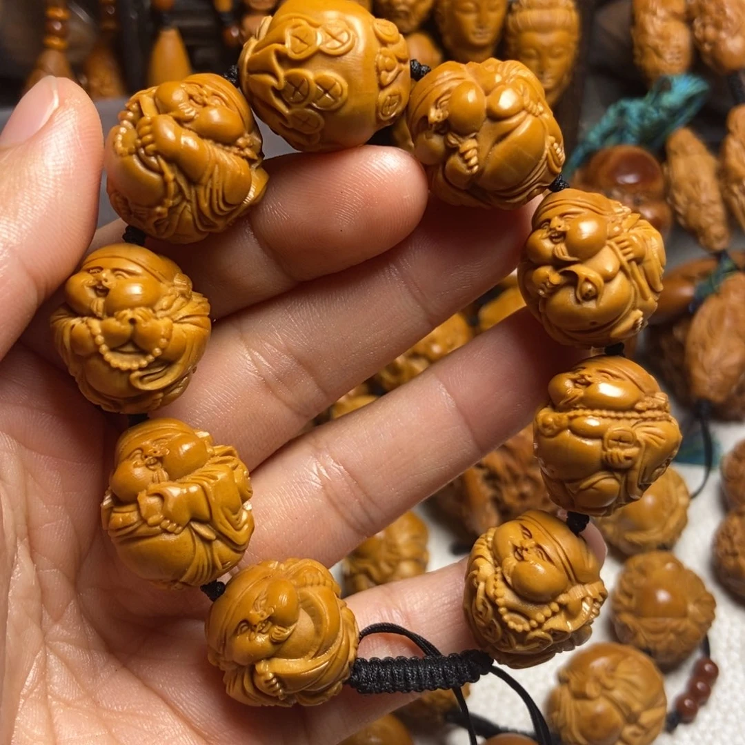【闪购商品】手串/手链橄榄核瑞兽财神