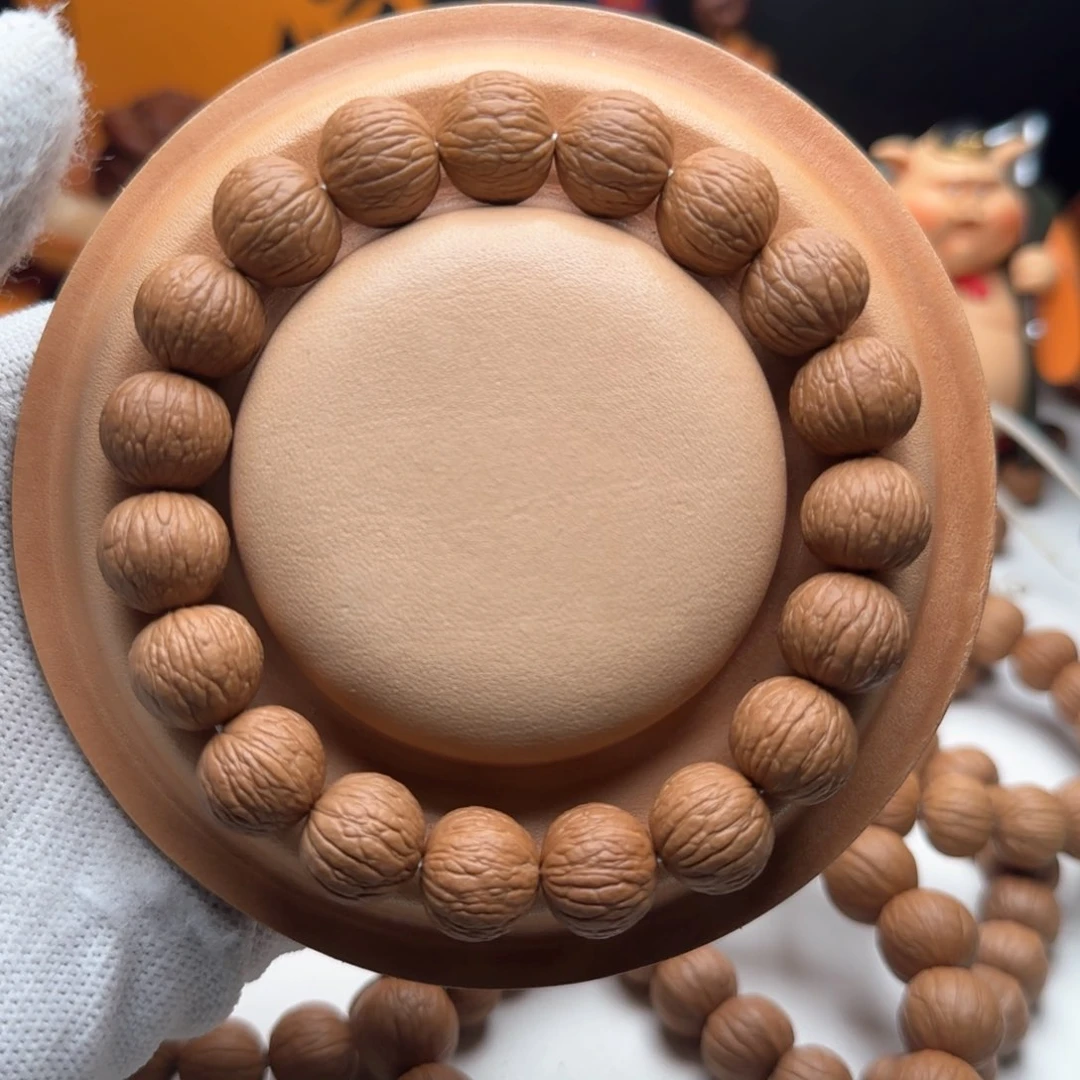猴头核桃手串默*13磨盘三围同尺