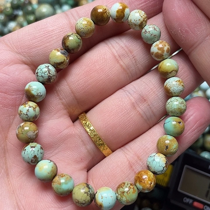 绿松石未镶嵌7,5左右的