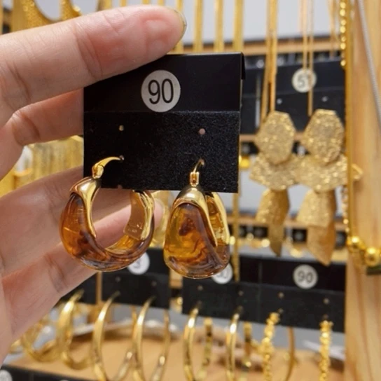 【闪购商品】铜合金合金琉璃新款咖色