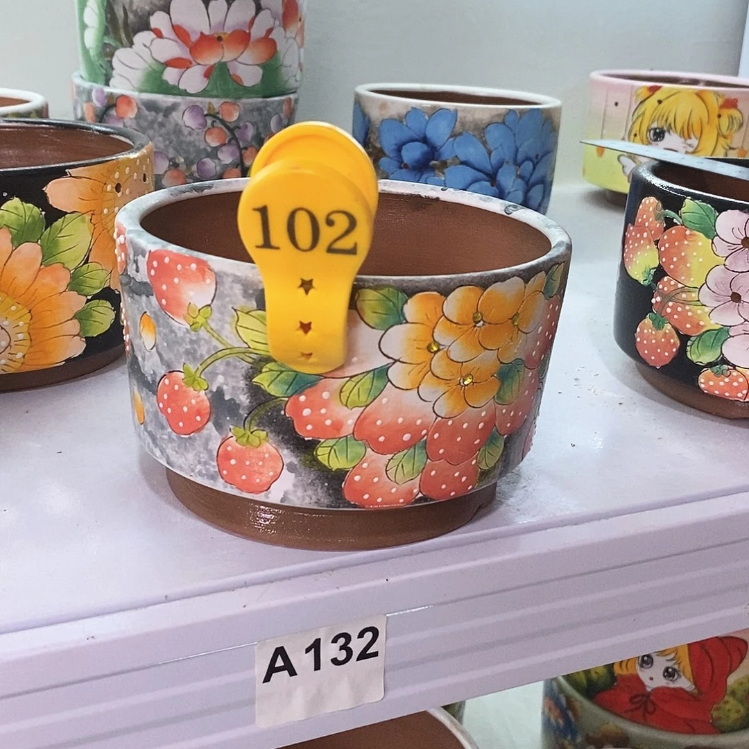 紫砂花盆红陶盆满28包邮