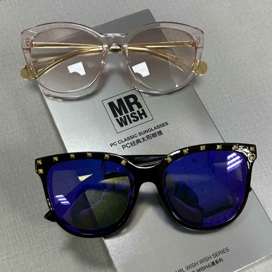 【品牌尾单】MRWISH经典太阳镜女款时尚百搭防蓝光眼镜防紫外线