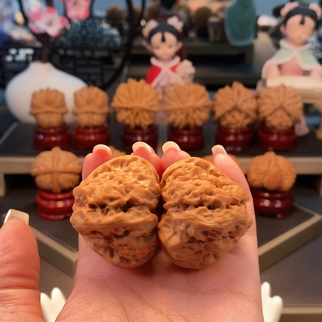 把件文玩核桃40三角蛙