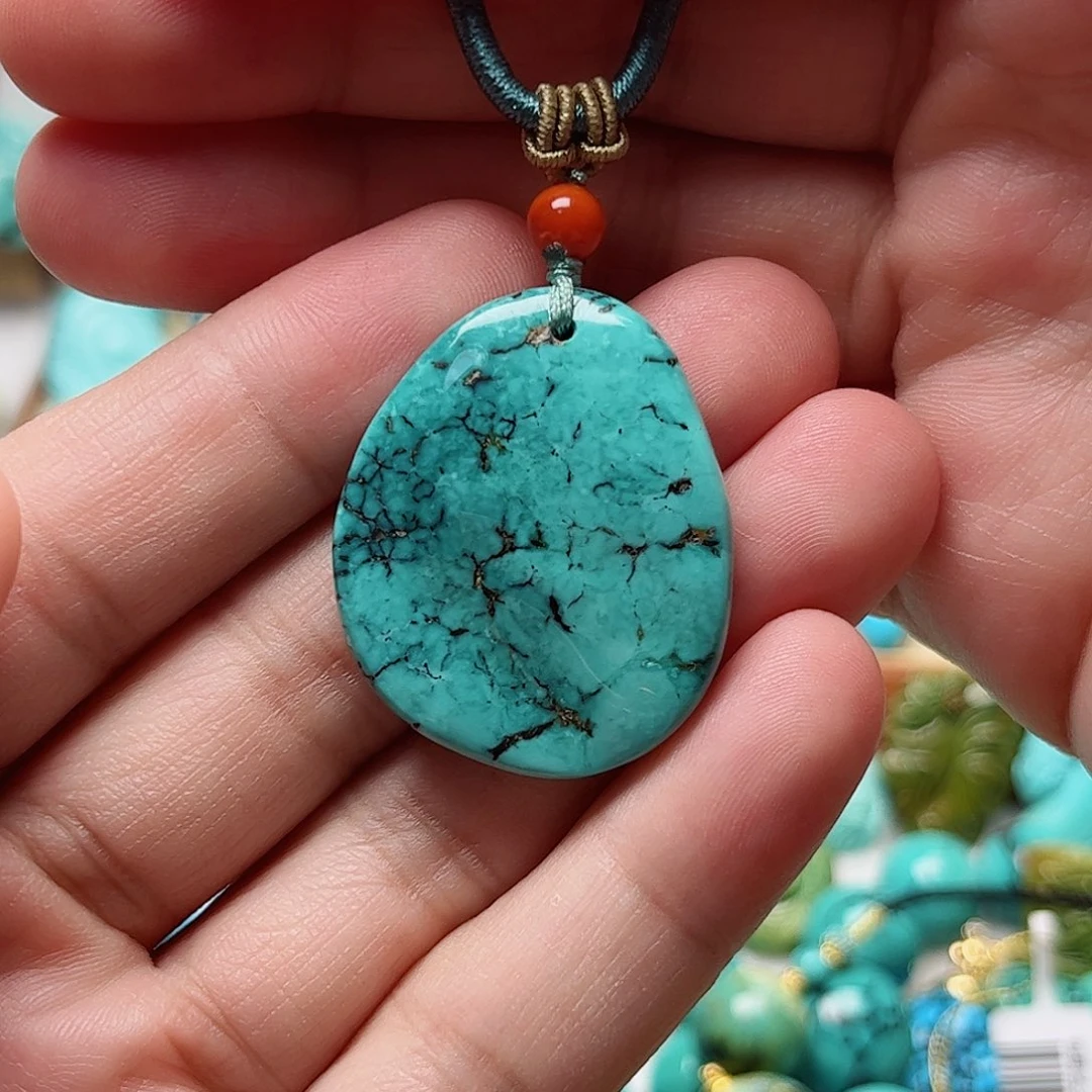 未镶嵌绿松石珠宝奇石