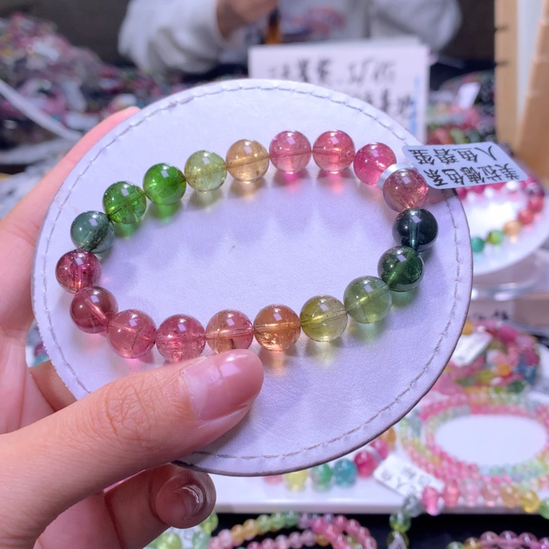 【闪购商品】未镶嵌手串碧玺10mm左右