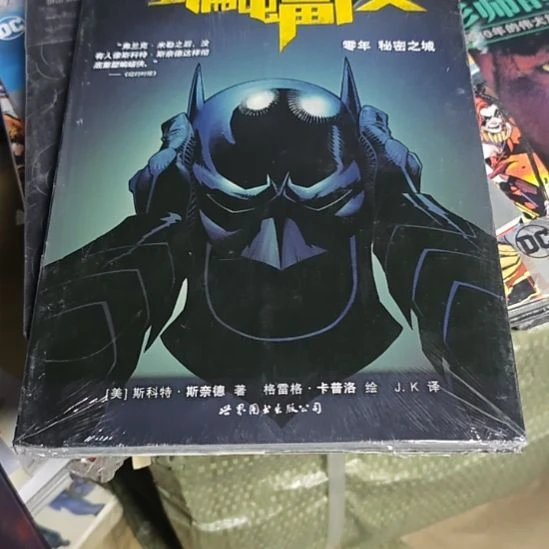 蝙蝠侠零年秘密之城平装库存书