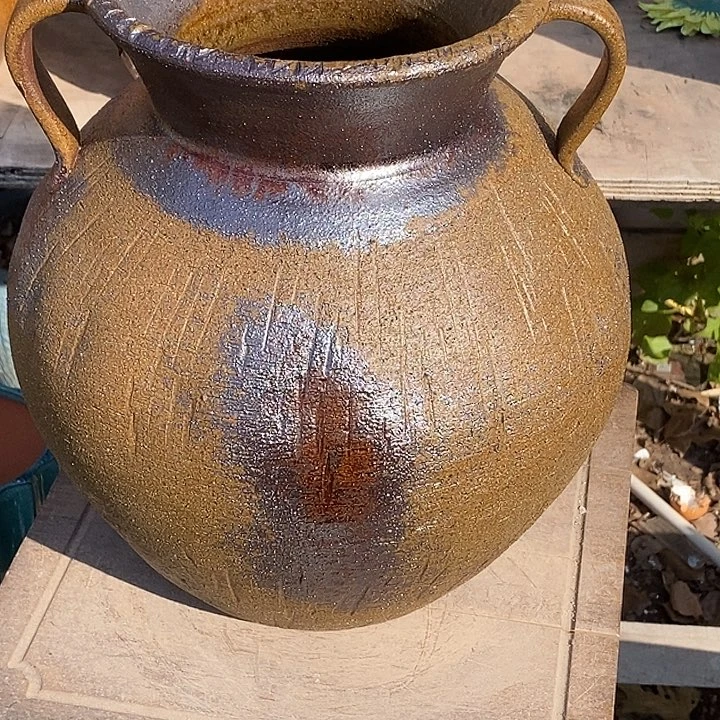 花盆紫砂口18高度30无孔