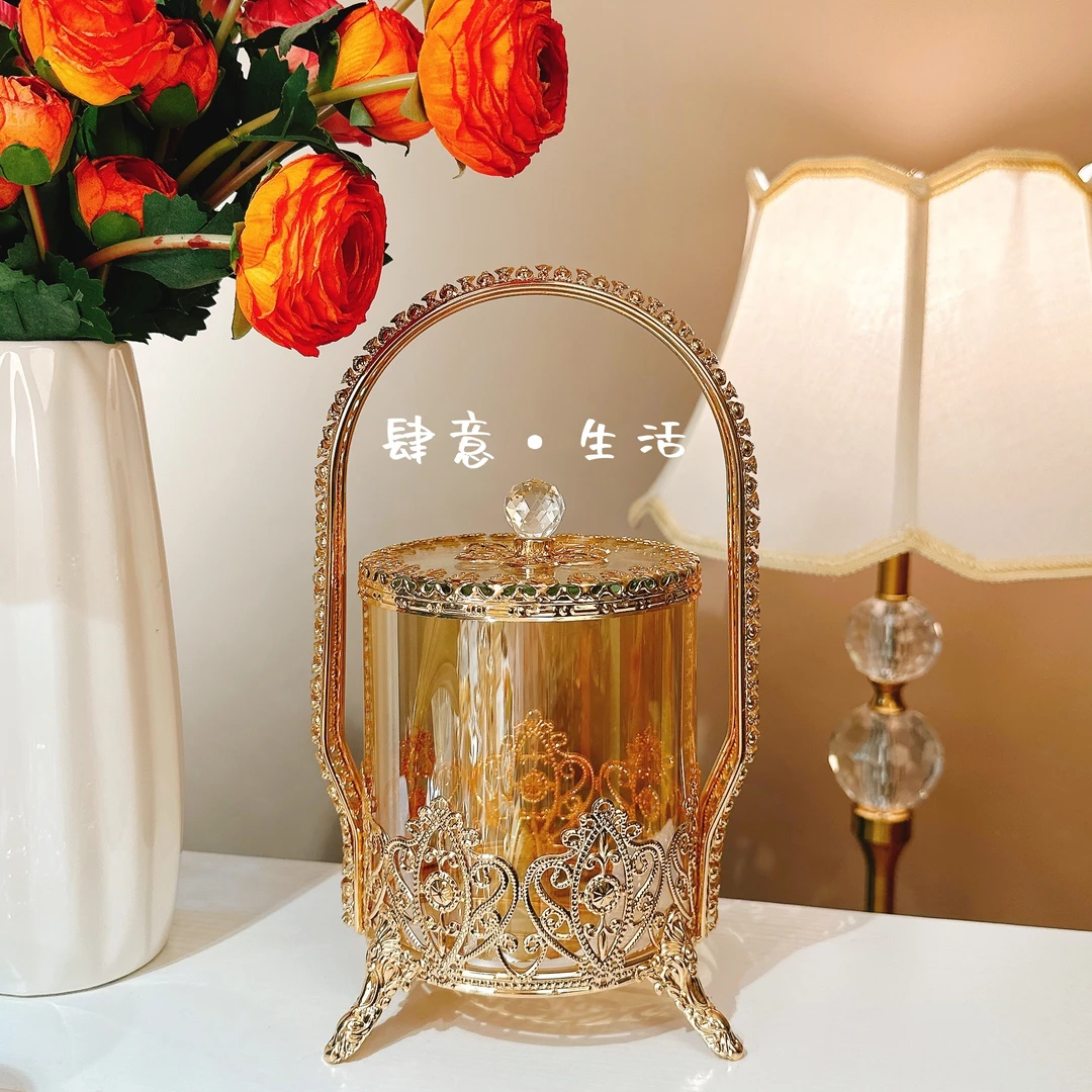 欧式糖果罐家居装饰储物罐干果咖啡豆收纳