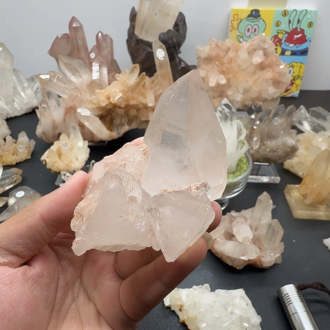 银S925镶嵌珠宝半成品水晶37