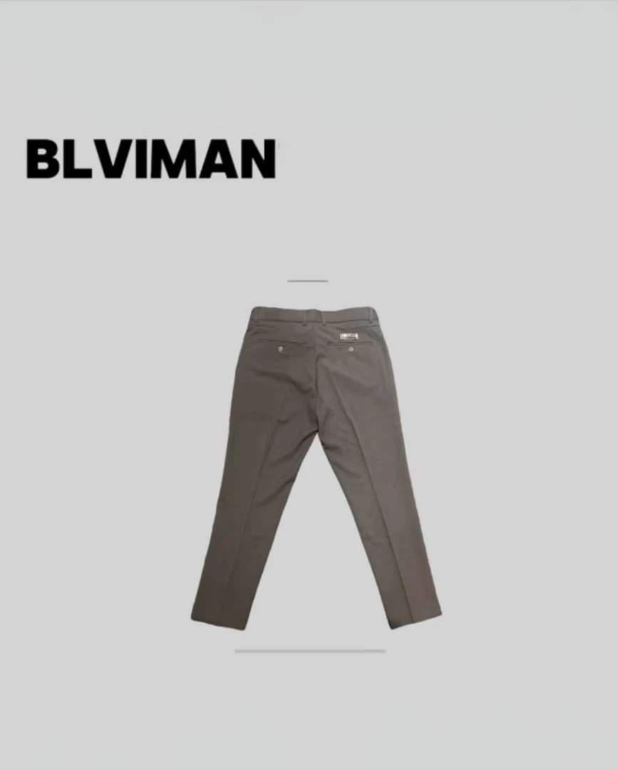 商务直筒时尚休闲轻奢裤子8269