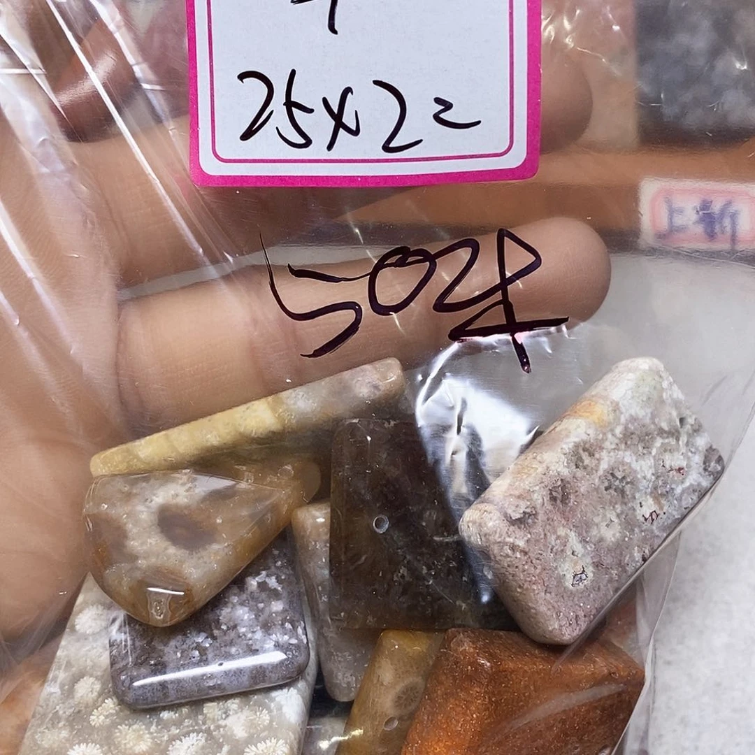 硅化玉颈饰未镶嵌十