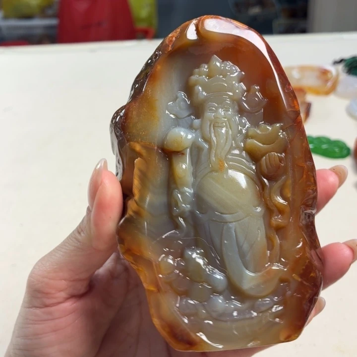 玛瑙/玉髓未镶嵌吊坠(不含链)