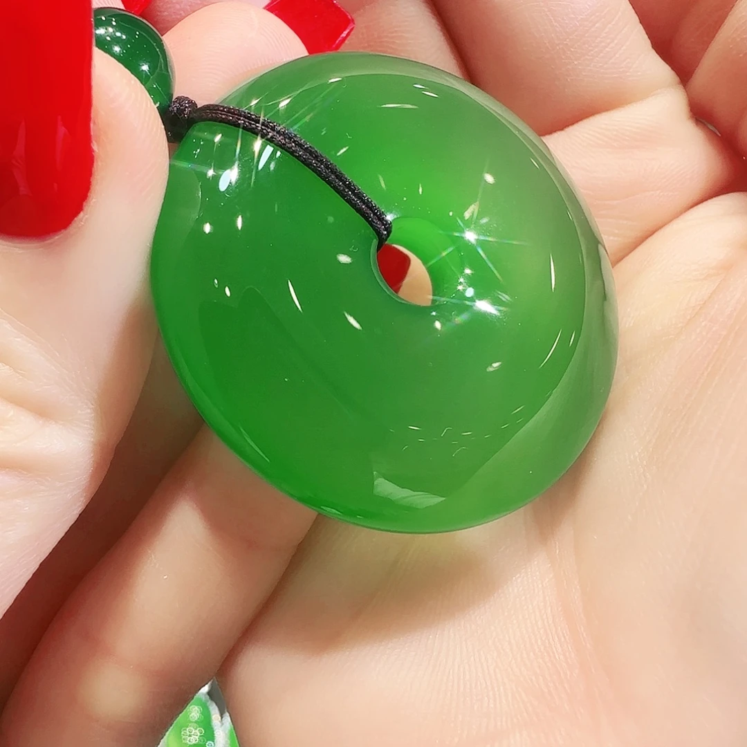 玛瑙/玉髓未镶嵌吊坠