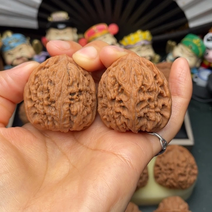 吊坠文玩核桃384039尺拉丝粗筋满肉大克重高炮42➕