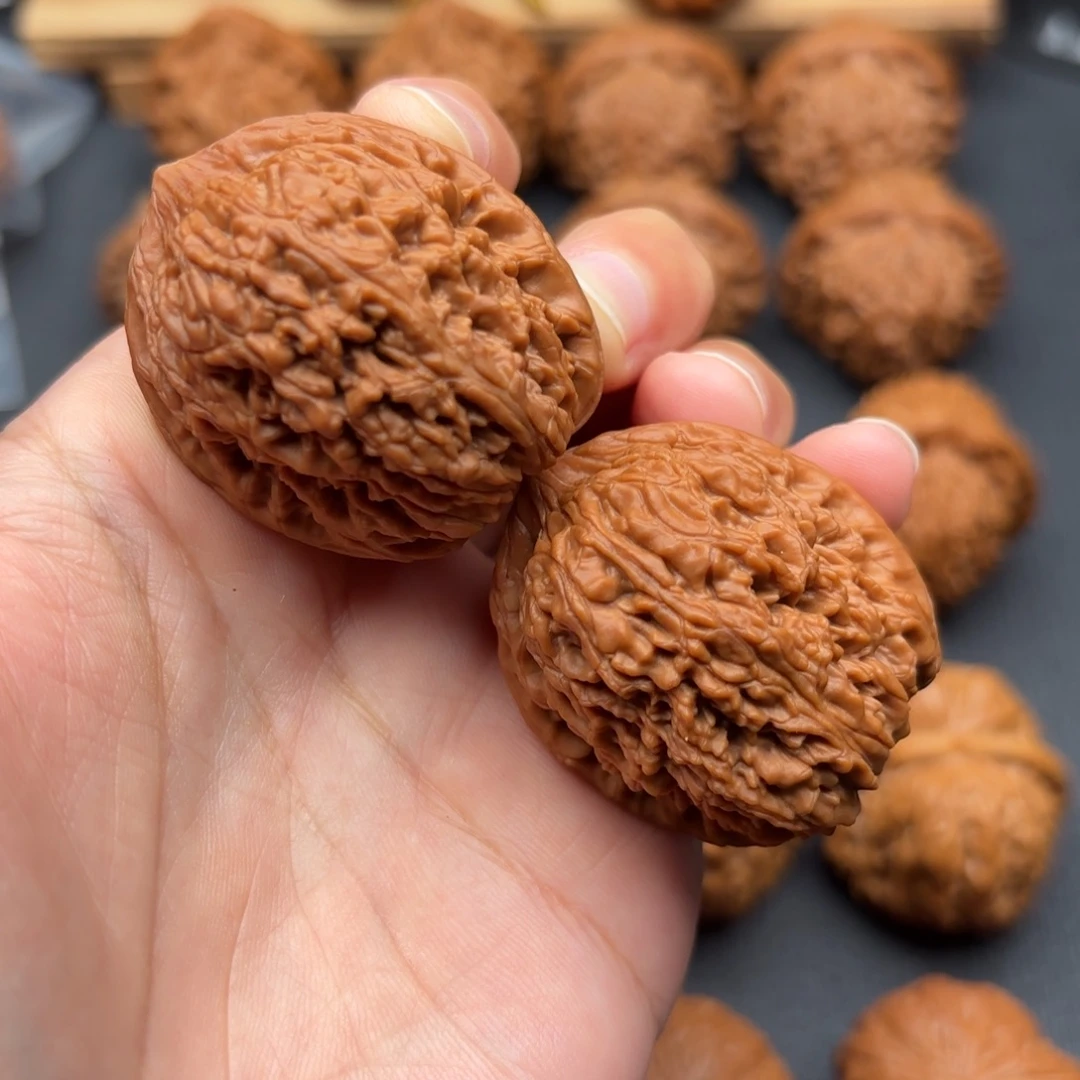 岁***好文玩核桃吊坠蒜头36