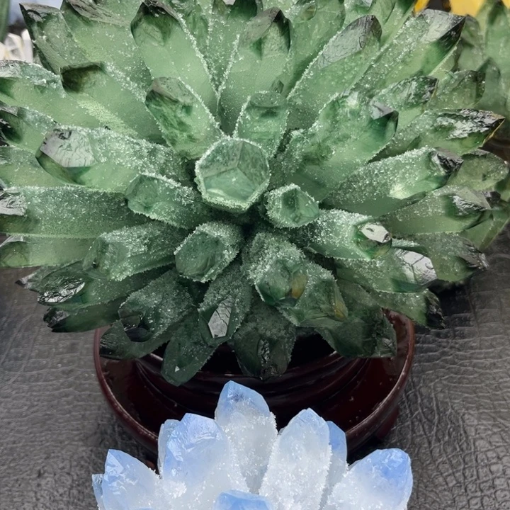 琉璃手工艺品钱*多晶簇