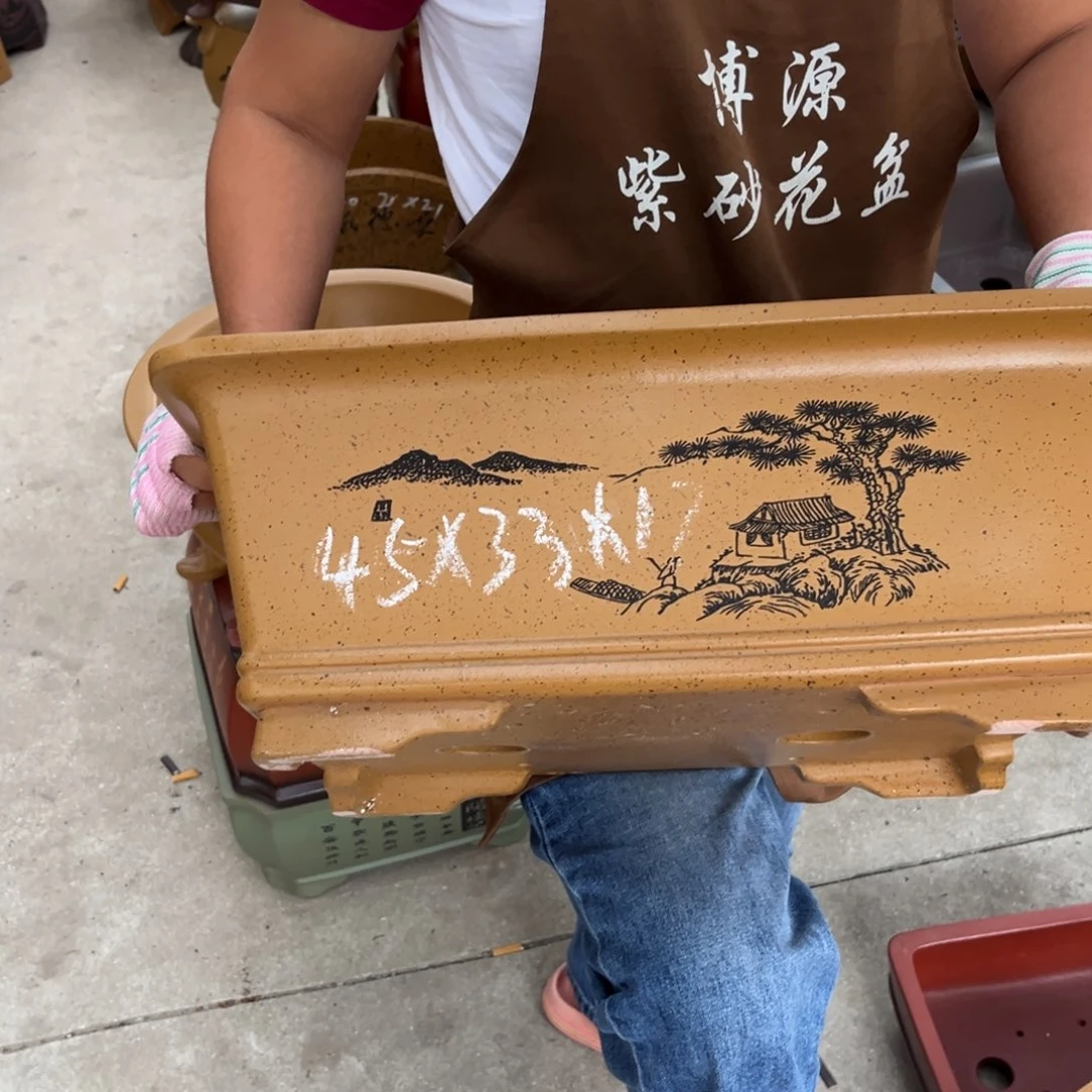 紫砂花盆盆景艺术