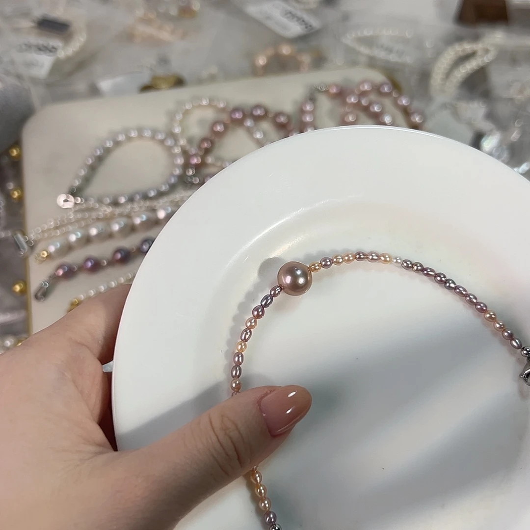 花***弄淡水珍珠未镶嵌设计款淡水