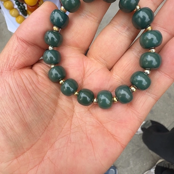 石英石非金属伊朗玛脑手链