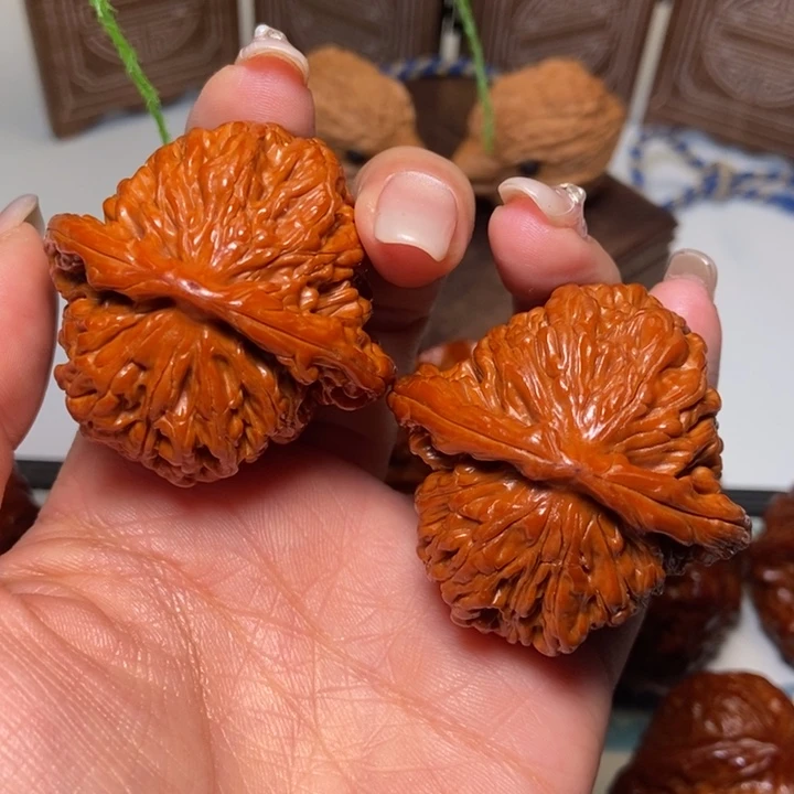 吊坠文玩核桃四座楼42