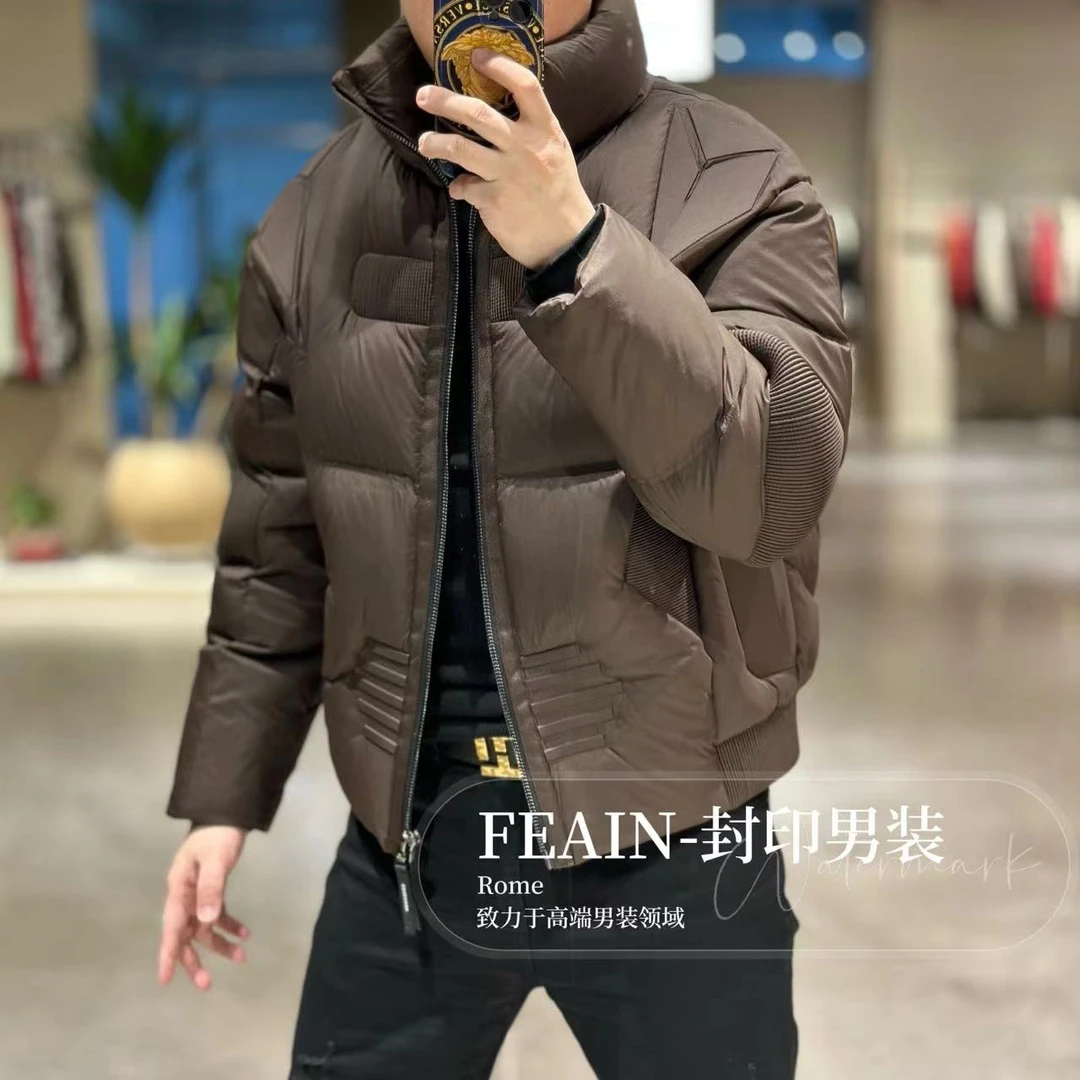 【机甲羽绒】高端定制全手工立体机甲风格羽绒服R8156