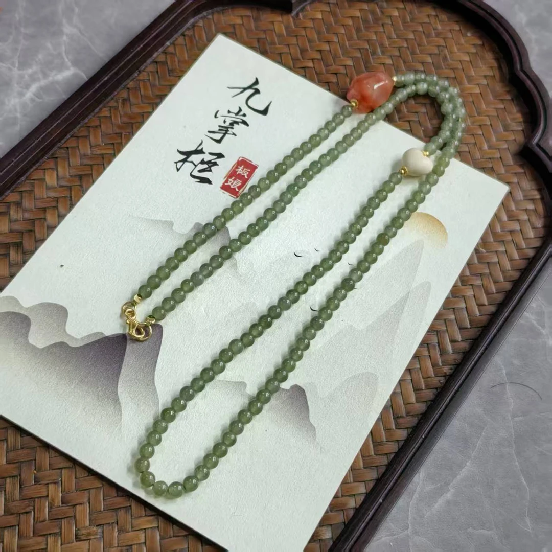 天然碧玉万能链简约设计款百搭—多样性发其一