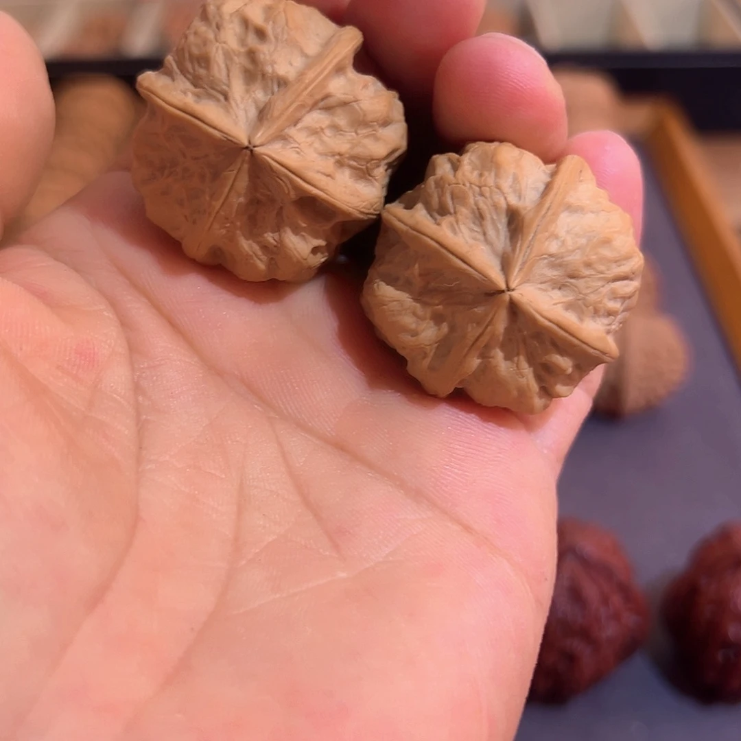 吊坠文玩核桃14四棱药包