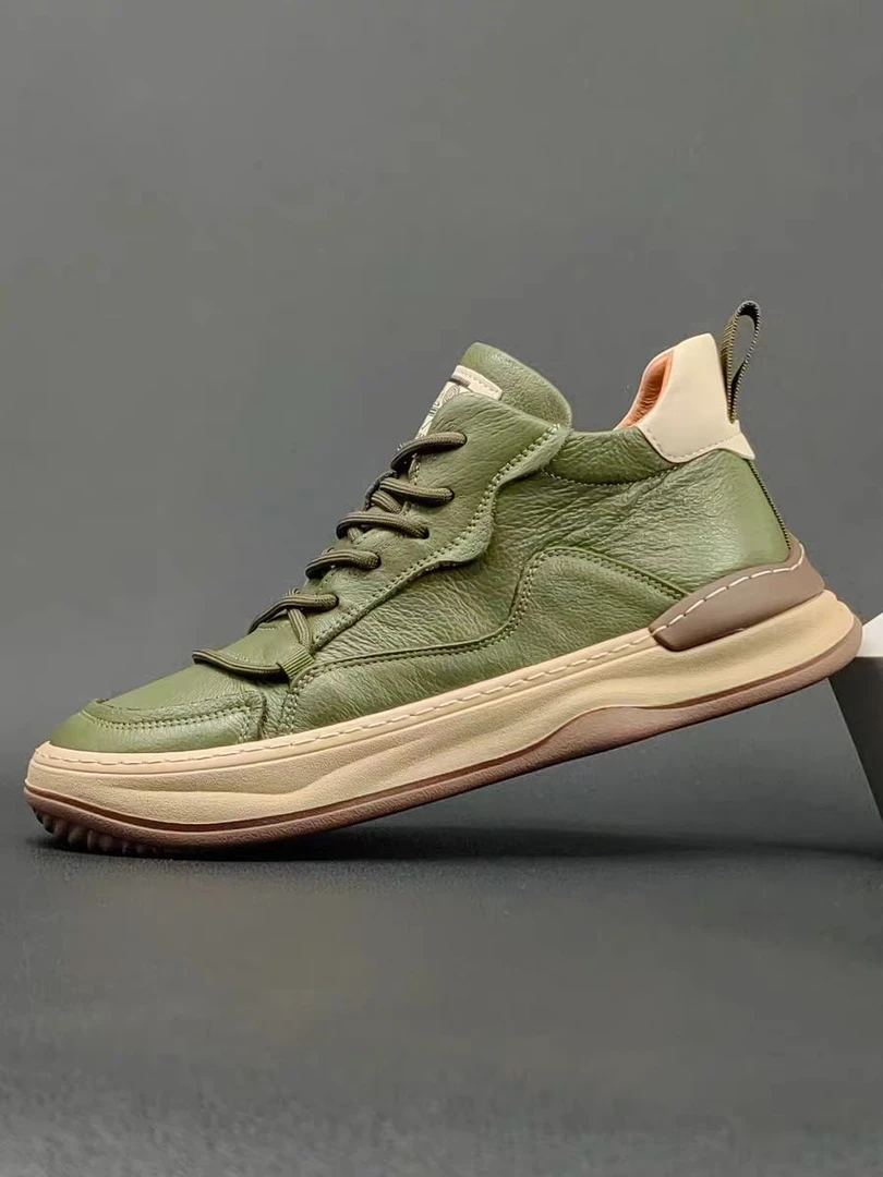 休闲风软底圆头极简风百搭运动休闲板鞋板鞋